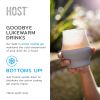 Glass FREEZEâ„¢ Sipping Glass (set of two) in Gray by HOSTÂ®