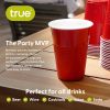 16 oz Red Party Cups, 100 pack by True