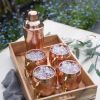 Hammered Copper Bar Set by TwineÂ®