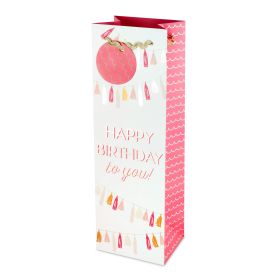 Happy Birthday Tassel Garland Wine Bag Cakewalkâ„¢