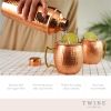 Hammered Copper Bar Set by TwineÂ®