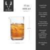 Cut-Crystal Mixing Glass ViskiÂ®