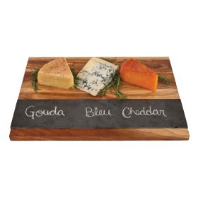 Wood with Slate Board by TwineÂ®