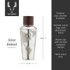 Globe Cocktail Shaker in Silver ViskiÂ®