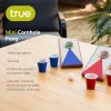 Mini Cornhole Pong Set by True