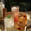 Deco Beau Crystal Lowball Tumblers ViskiÂ®