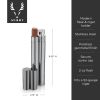 Warren: Gunmetal Cigar Holder and Flask (VISKI)