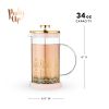 Rileyâ„¢ Casablanca Glass Tea Press Pot by Pinky UpÂ®
