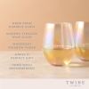 Luster Stemless Wine Glass Set by TwineÂ®
