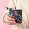 Embroidered Flask BlushÂ®