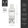 Admiral Crystal Cocktail Shaker ViskiÂ®