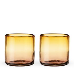 El Ocaso Recycled Tumbler Glass Set by Twine LivingÂ®