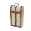 2-Bottle Vintage Trunk Wine Box by TwineÂ®