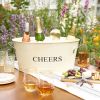 Cheers Galvanized Metal Tub by TwineÂ®