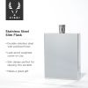 Harrison Slim Flask in Stainless Steel ViskiÂ®