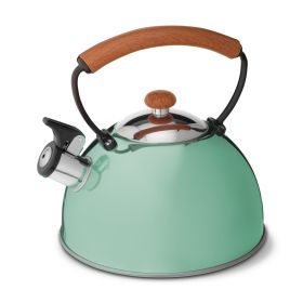 Hadley Tea Kettle in Pistachio by Pinky Up