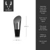 Gunmetal Heavyweight Bottle Stopper by ViskiÂ®