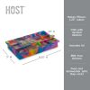 1.25 inch Ice Cube Tray with Lid in Colored Marble by HOSTÂ®