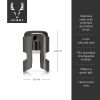 Gunmetal Champagne Stopper by ViskiÂ®