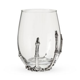 Skeleton Wine Glass by Twine