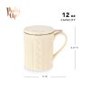 Annetteâ„¢ Knit Ceramic Tea Mug & Infuser by Pinky UpÂ®