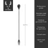 Gunmetal Trident Barspoon by ViskiÂ®