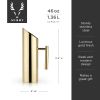 Modern Gold Pitcher by ViskiÂ®