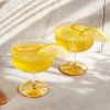 Deco Gatsby Crystal Coupe Glasses ViskiÂ®