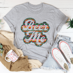 Beer Me T-Shirt (Color: Athletic Heather, size: 2XL)