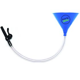 Drink Up Bit**es Beer Bong with Valve (Tubing Size: 2 ft, Color: Blue)